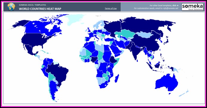 Heat Map Generator For Excel Heat Map Generator For Excel