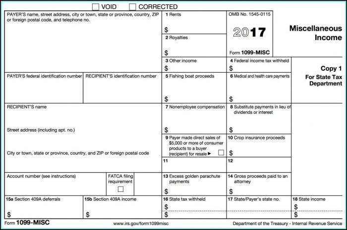 How To Make A 1099 Misc Form How To Make A 1099 Misc Form