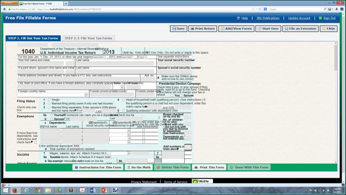 Irs Fillable Forms Not Working Irs Fillable Forms Not Working
