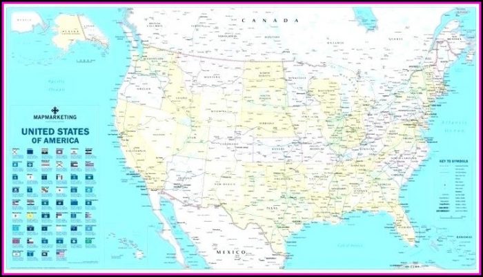 Laminated State Maps For Sale Laminated State Maps For Sale