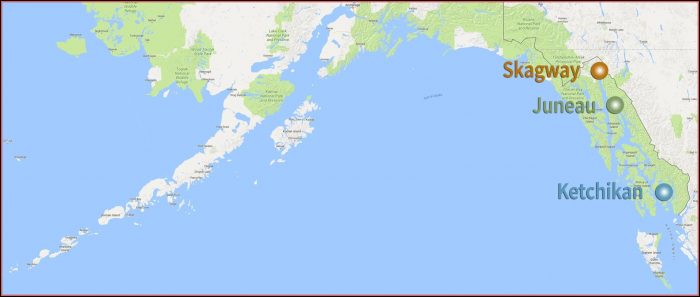 Map Juneau Alaska Map Juneau Alaska