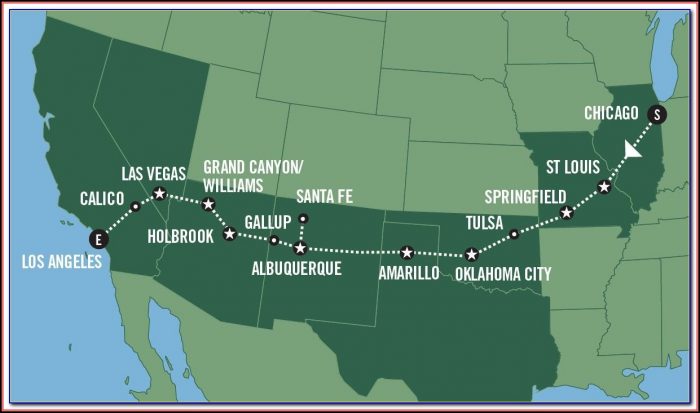 Map Of Historic Route 66 In New Mexico Map Of Historic Route 66 In New Mexico
