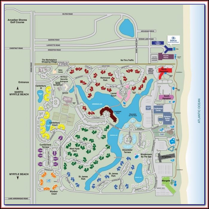 Map Of North Beach Plantation Myrtle Beach Sc Map Of North Beach Plantation Myrtle Beach Sc