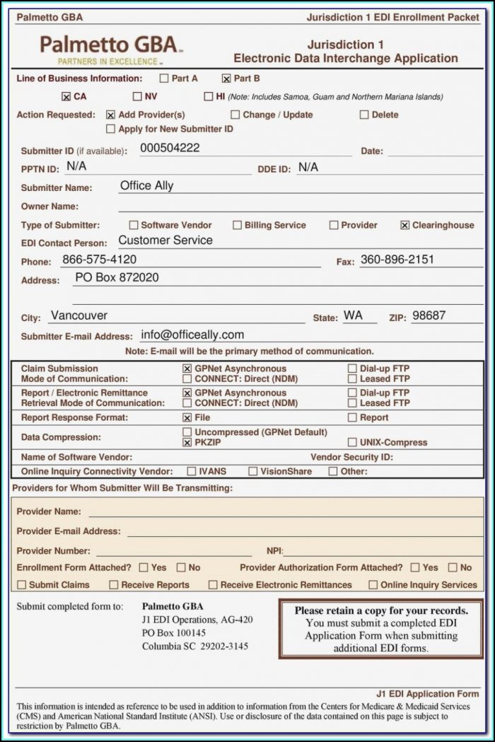 Medicare Claim Form 1490s Medicare Claim Form 1490s