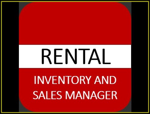 Rental Inventory And Sales Manager Excel Template Rental Inventory And Sales Manager Excel Template