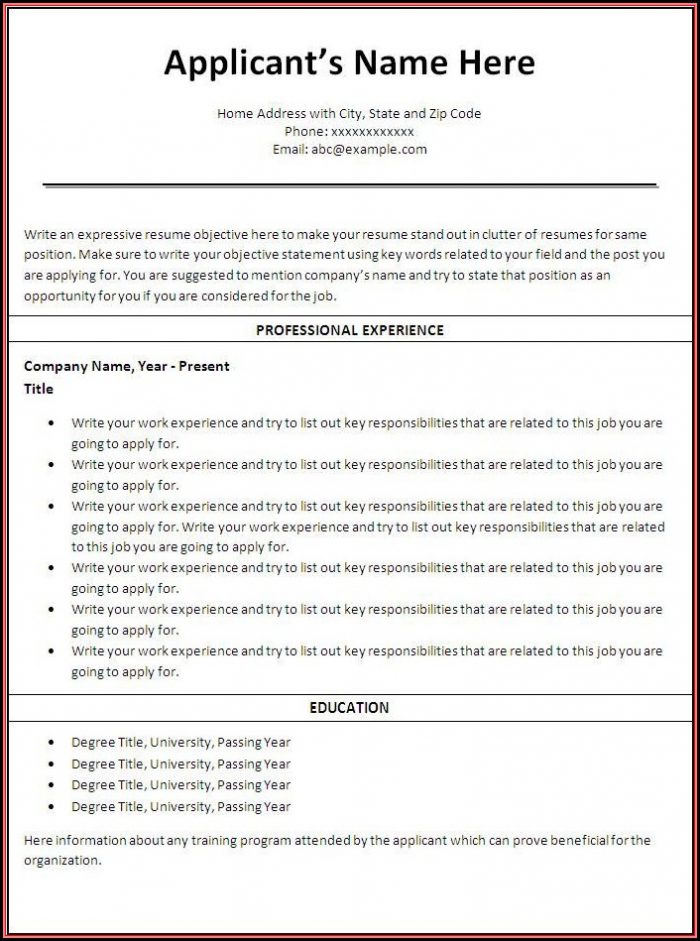 Resume Templates Word Nursing Resume Templates Word Nursing