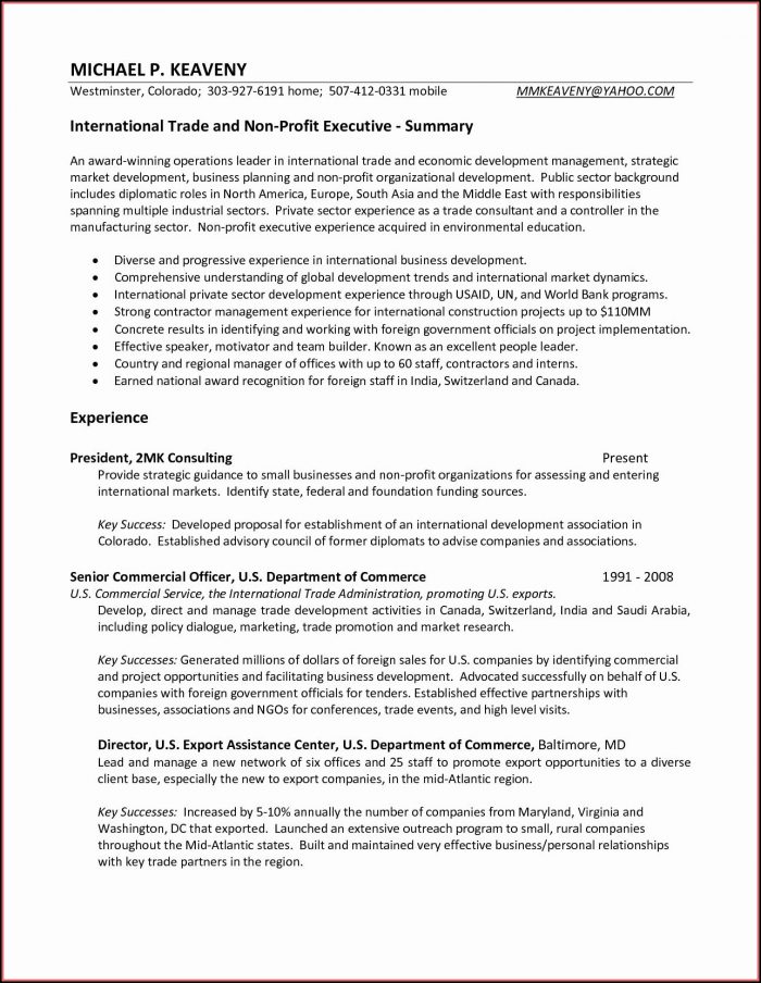Sample Resumes For Sales And Marketing Sample Resumes For Sales And Marketing