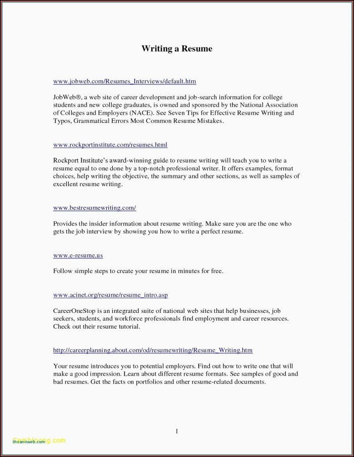 Simple Resume Samples Pdf Simple Resume Samples Pdf