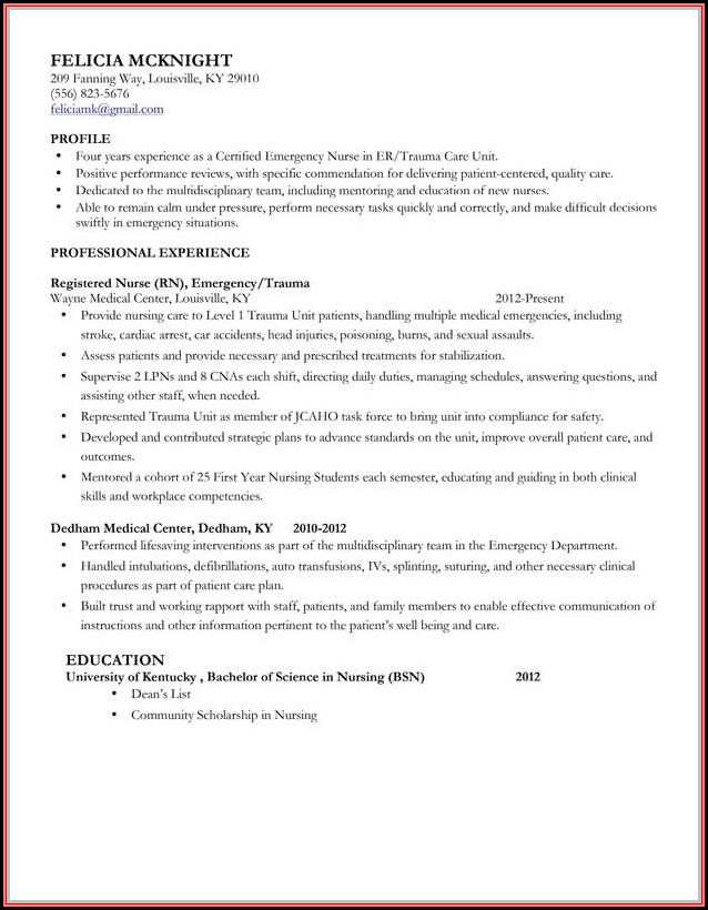 Staff Nurse Sample Resume Work Experience Staff Nurse Sample Resume Work Experience