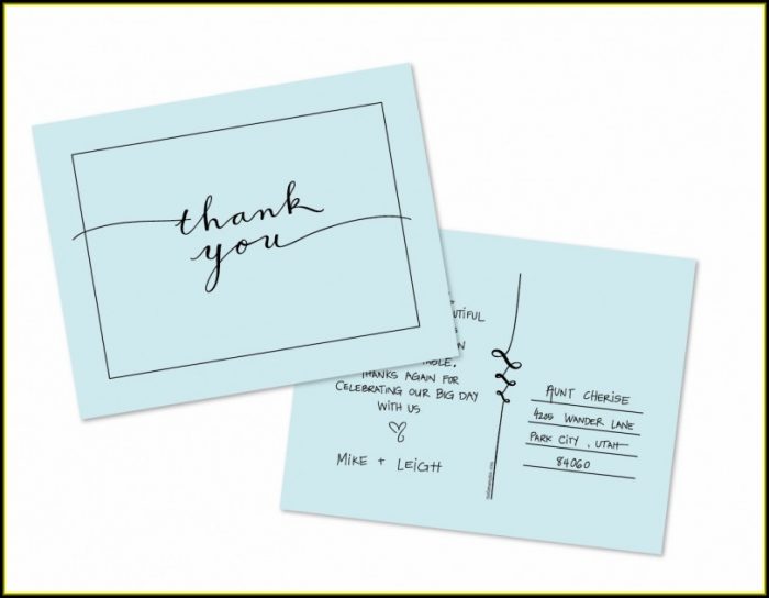 Thank You Postcard Template Free Thank You Postcard Template Free