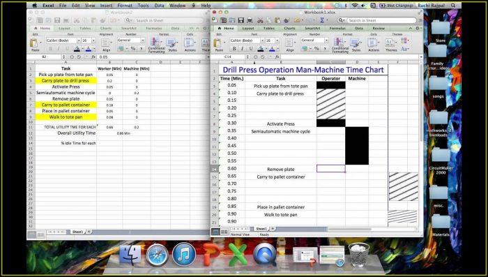 Time Motion Study Excel Template Xls Time Motion Study Excel Template Xls