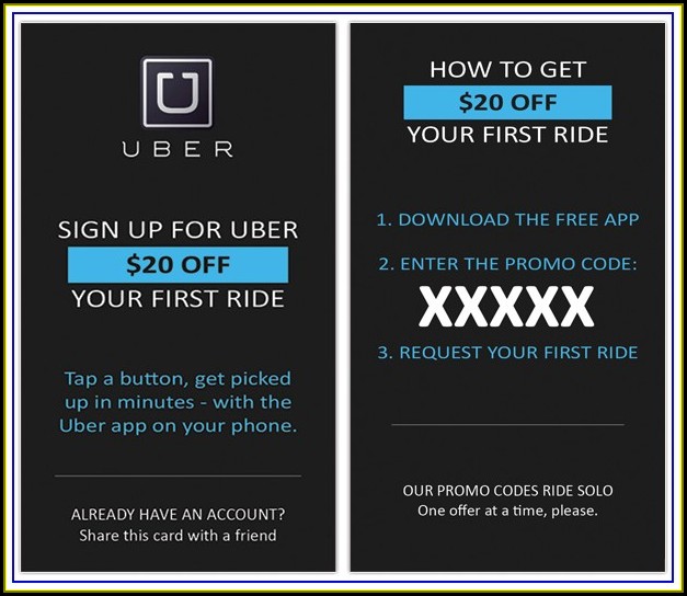 Uber Referral Card Template Uber Referral Card Template
