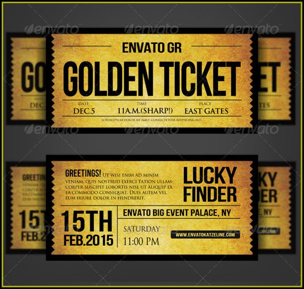 Willy Wonka Golden Ticket Invitation Template Free Willy Wonka Golden Ticket Invitation Template Free