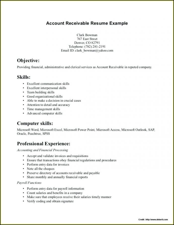 Accounts Payable Process Resume Format Accounts Payable Process Resume Format