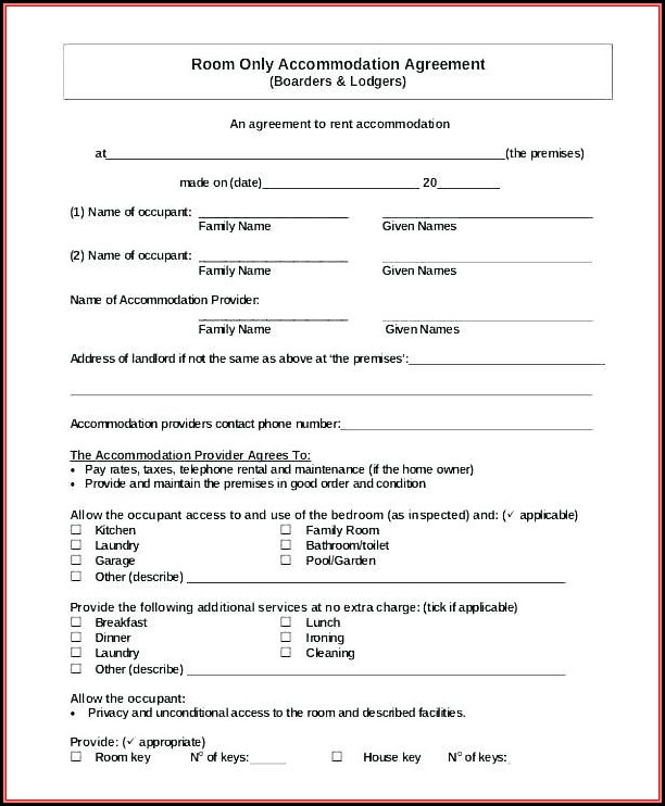 Blank California Rental Agreement Form Blank California Rental Agreement Form