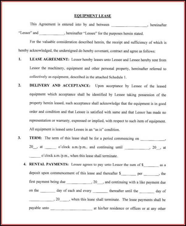 Blank Rental Agreement Forms Free Blank Rental Agreement Forms Free