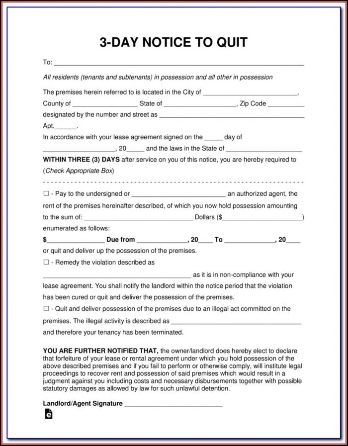 California 3 Day Eviction Notice Form Free Download California 3 Day Eviction Notice Form Free Download