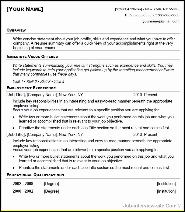 Copy And Paste Resume Templates For Word Copy And Paste Resume Templates For Word