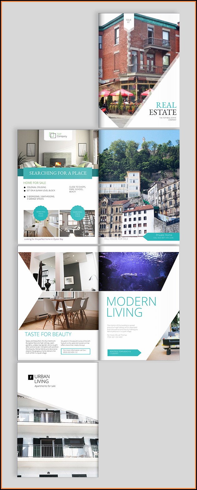 Free Online Real Estate Brochure Templates Free Online Real Estate Brochure Templates