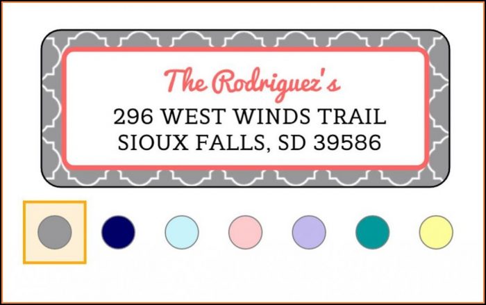 Free Online Return Address Label Templates Free Online Return Address Label Templates