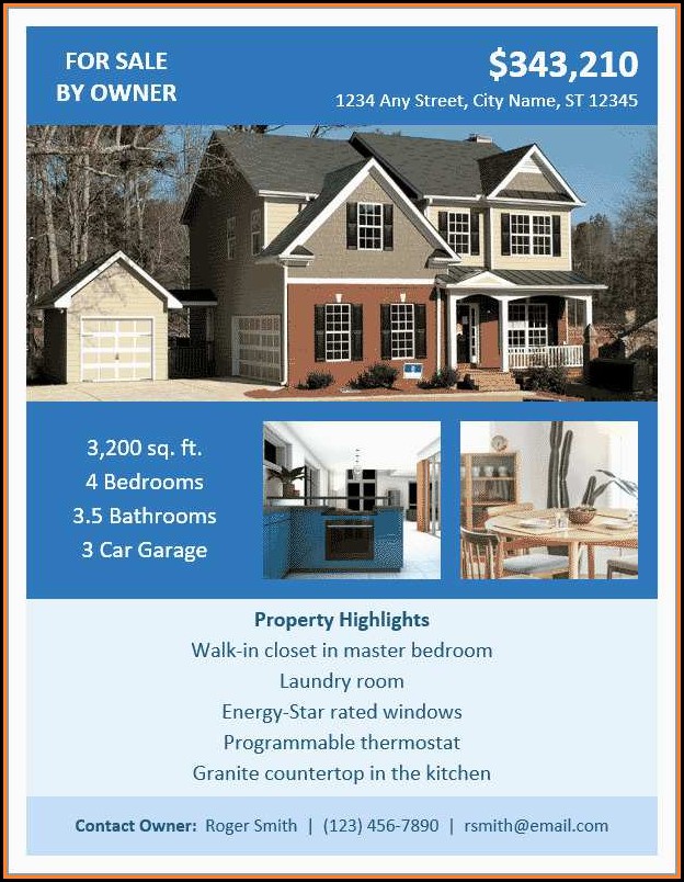 Free Open House Flyer Template Word Free Open House Flyer Template Word