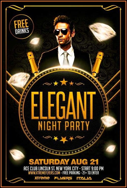 Free Party Flyer Templates Free Party Flyer Templates