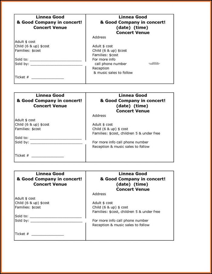 Free Printable Raffle Ticket Template Excel Free Printable Raffle Ticket Template Excel