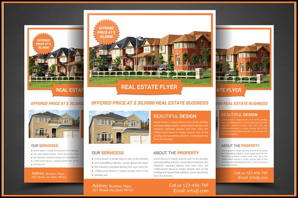 Free Real Estate Brochure Templates Free Real Estate Brochure Templates