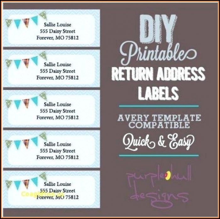 Free Return Address Label Templates Free Return Address Label Templates