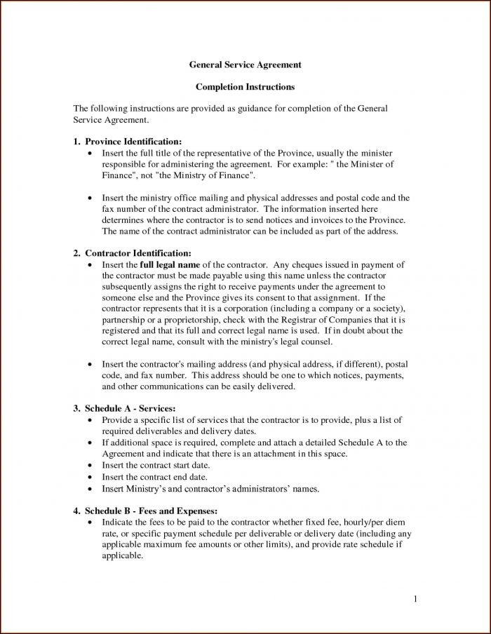 Free Service Agreement Template Uk Free Service Agreement Template Uk