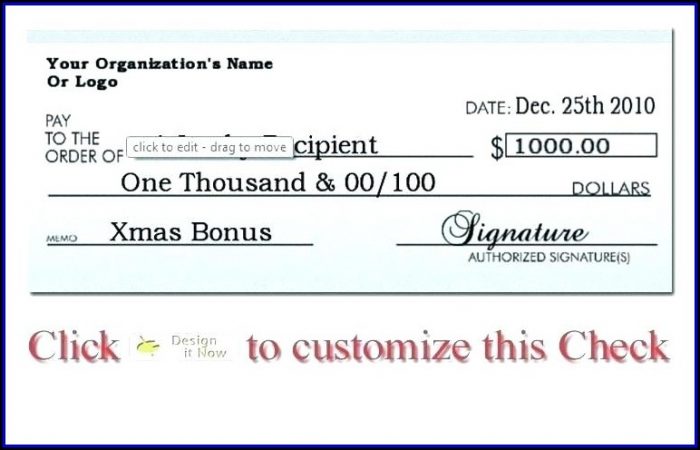 Giant Check Template Download Giant Check Template Download