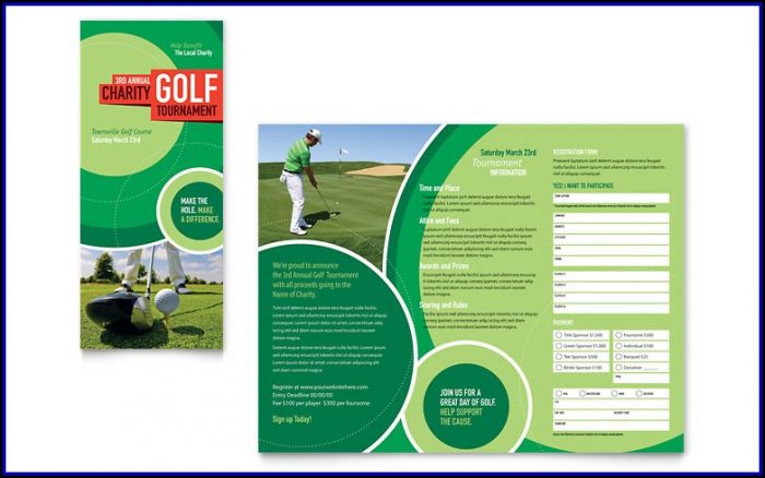 Golf Tournament Flyer Template Powerpoint Golf Tournament Flyer Template Powerpoint