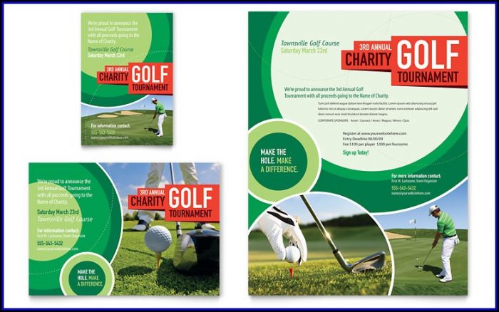 Golf Tournament Flyer Template Publisher Golf Tournament Flyer Template Publisher