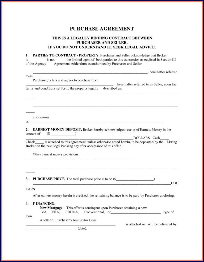 Goods Purchase Agreement Template Word Goods Purchase Agreement Template Word