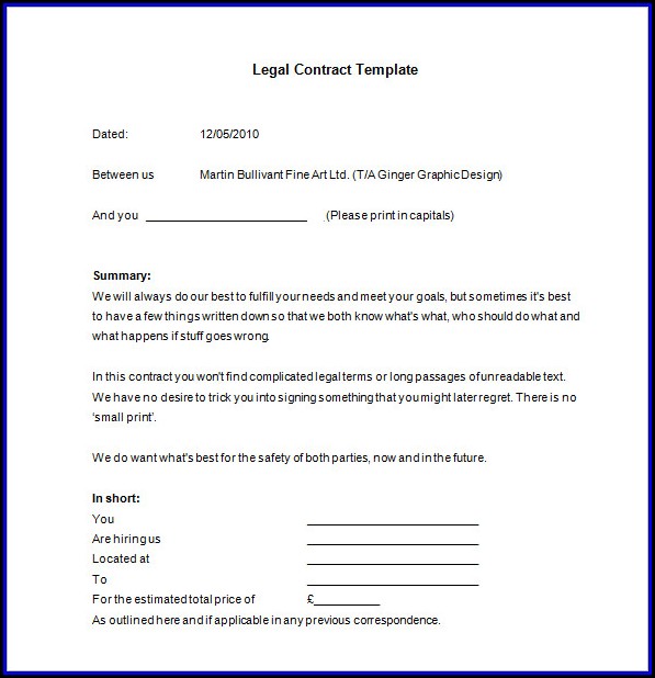 Graphic Design Contract Template Free Graphic Design Contract Template Free