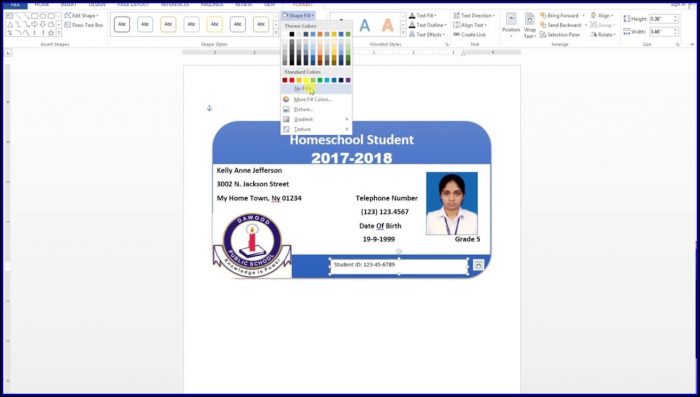 Id Badge Template Word 2010 Id Badge Template Word 2010