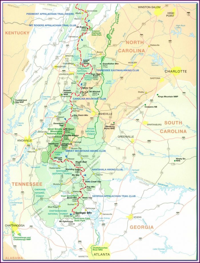 North Georgia Wine Trail Map North Georgia Wine Trail Map