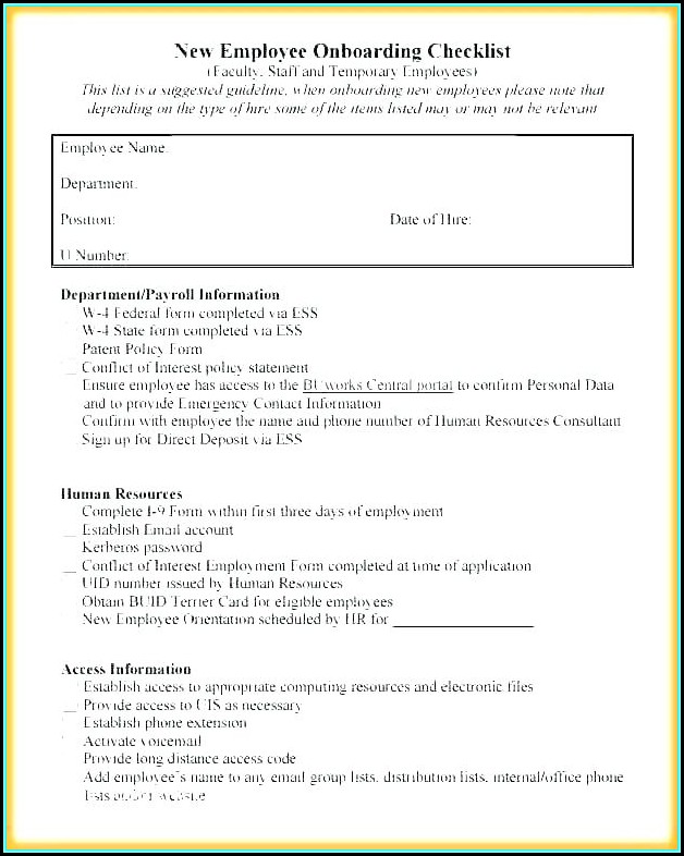 Onboarding Process Document Template Onboarding Process Document Template