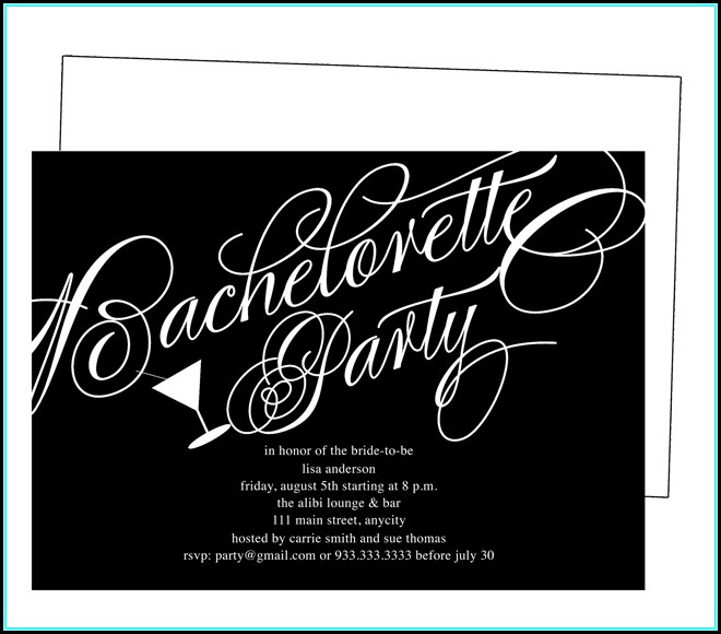 Printable Bachelorette Party Invitations Templates Printable Bachelorette Party Invitations Templates