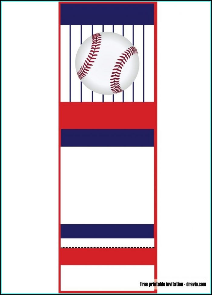 Printable Baseball Ticket Template Printable Baseball Ticket Template