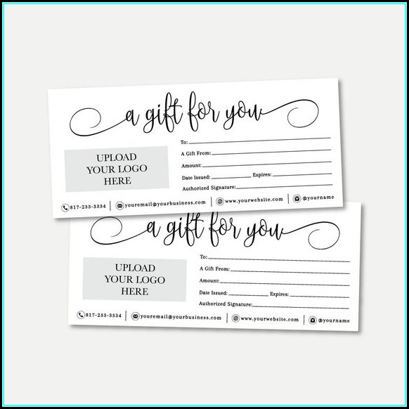 Printable Gift Certificate Template Pdf Printable Gift Certificate Template Pdf