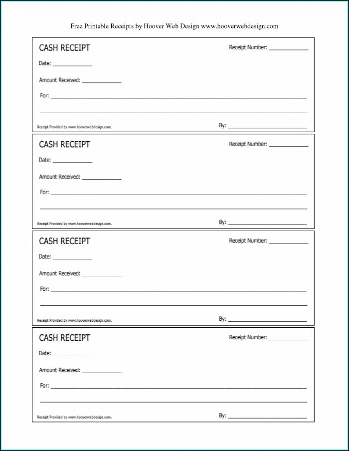Printable Receipt Template Printable Receipt Template