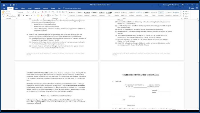 Simple Divorce Forms Florida Simple Divorce Forms Florida