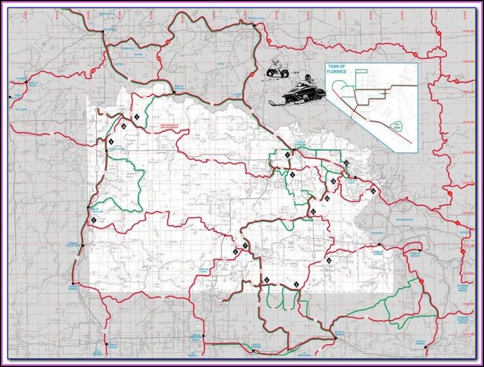 Snowmobile Trail Map Hurley Wi Snowmobile Trail Map Hurley Wi