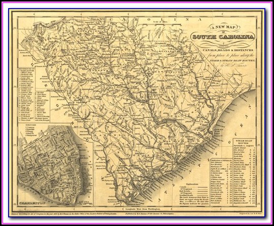 South Carolina Historical Sites Map South Carolina Historical Sites Map