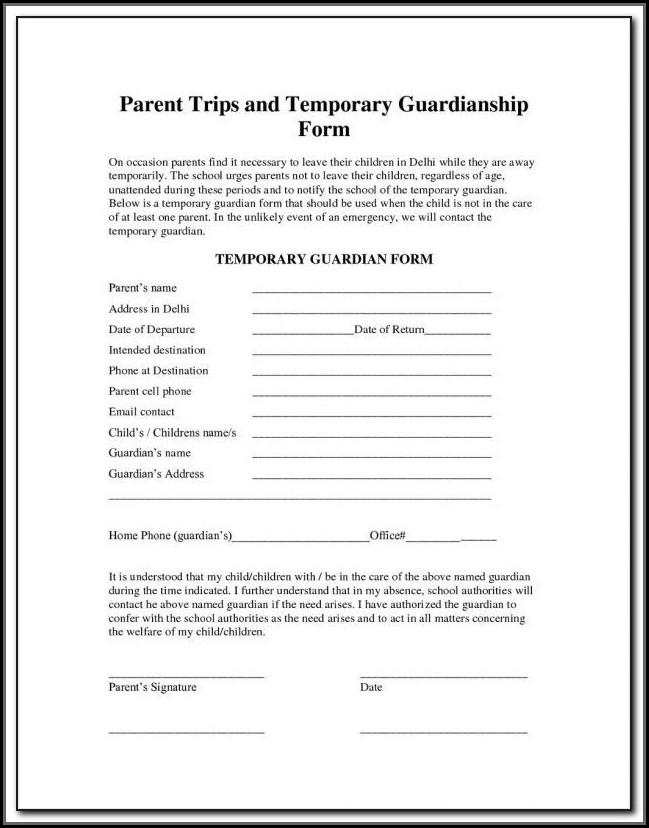 Temporary Child Custody Forms Ohio Temporary Child Custody Forms Ohio