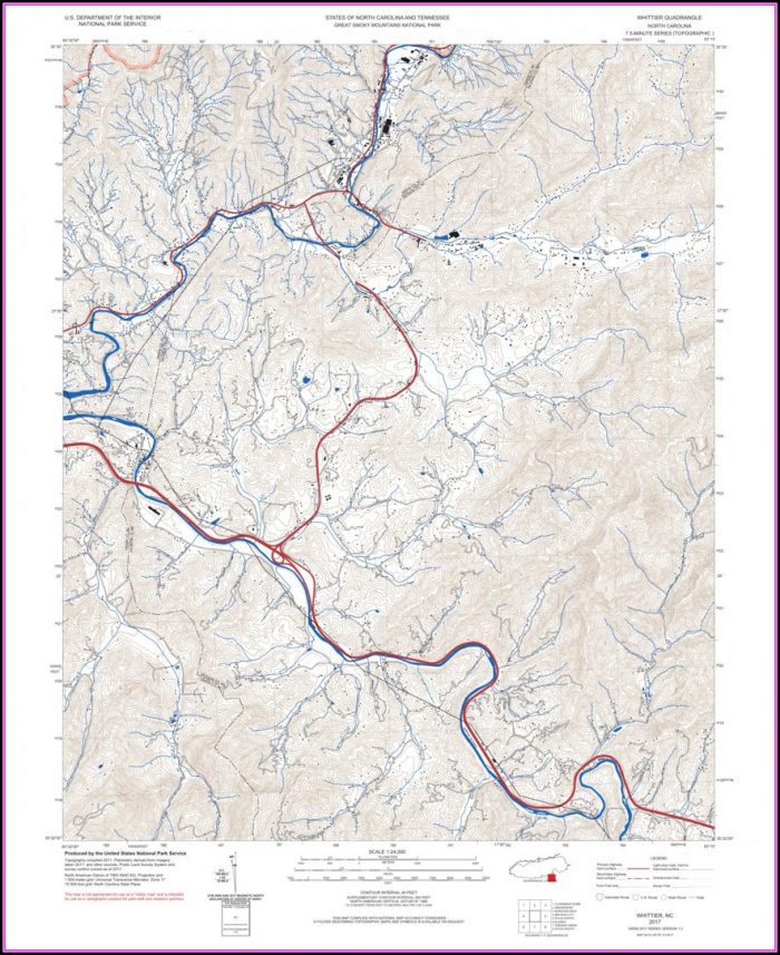 Trail Map Of Great Smoky Mountain National Park Trail Map Of Great Smoky Mountain National Park