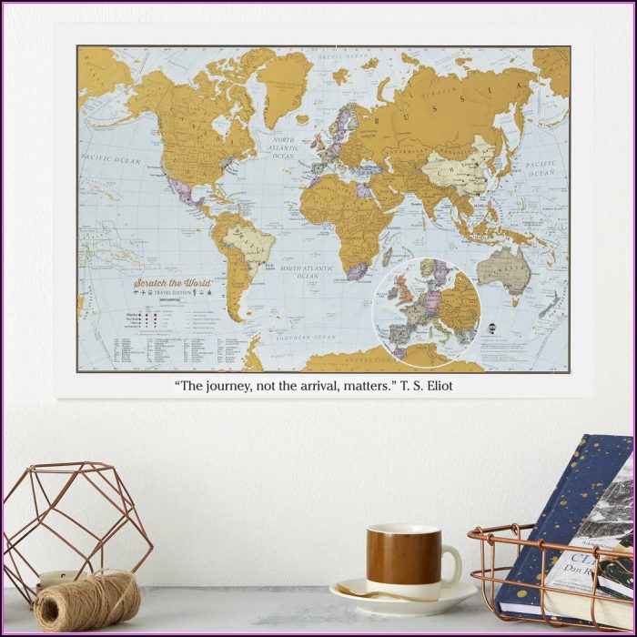 Travel World Personalised Scratch Map Travel World Personalised Scratch Map