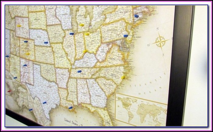 Us And World Magnetic Pin Travel Maps Us And World Magnetic Pin Travel Maps