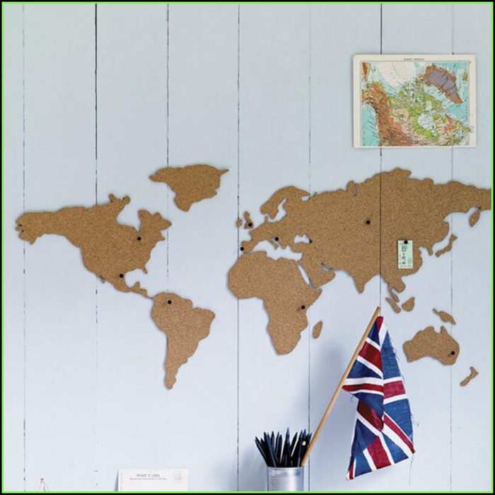 World Map Cork Board Pin Board World Map Cork Board Pin Board